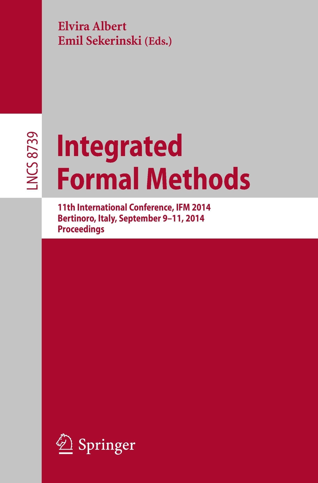 Thumbnail - Integrated Formal Methods Emil Sekerinski (u. A.) Taschenbuch