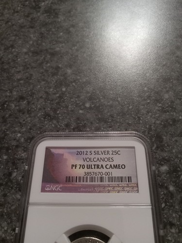 2012-S HAWAII VOLCANOES ATB Silver Proof Quarter PF70 NGC NICE LOW PRICE!! - Picture 2 of 6