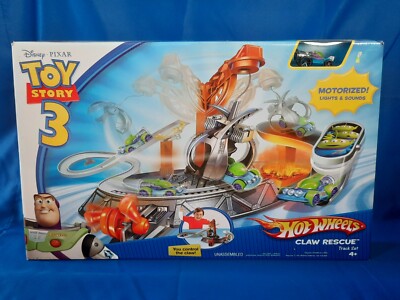 ミニカー Hot Wheels Toy Story 3 Claw Rescue Hot Wheels Toy Story 3 Claw Rescue Track Set New Sealed