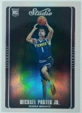 2018-19 Panini Chronicles Studio Michael Porter Jr. Rookie RC #299, Nuggets