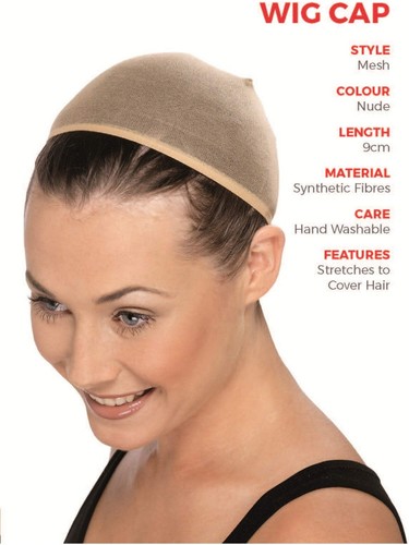 Mens & Womens Wig Cap Halloween Fancy Dress Costume Wig Cover Accessory - Picture 4 of 7