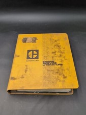 CAT Caterpillar Service Literature Letters Advertising Vintage In Binder Origina