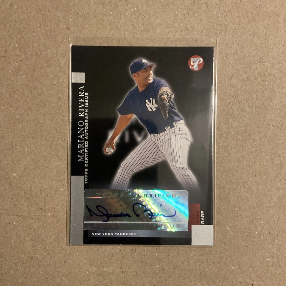 MARIANO RIVERA 2005 TOPPS PRISTINE AUTOGRAPH AUTO #52/100 -YANKEES!!! - Image 3 of 4