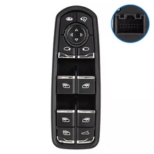 Power Window Master Control Switch For Porsche Cayenn Panamera Macan 2015-2018
