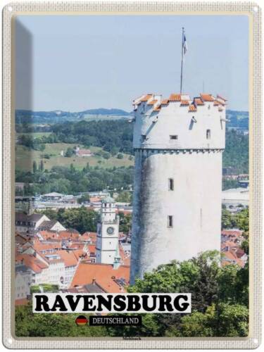 Panneau en tôle 30 x 40 cm sac de farine Ravensburg - Photo 1/1