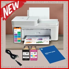 HP DeskJet Printer Scanner Fax All-in-One Wireless Color Inkjet Ink INCLUDED