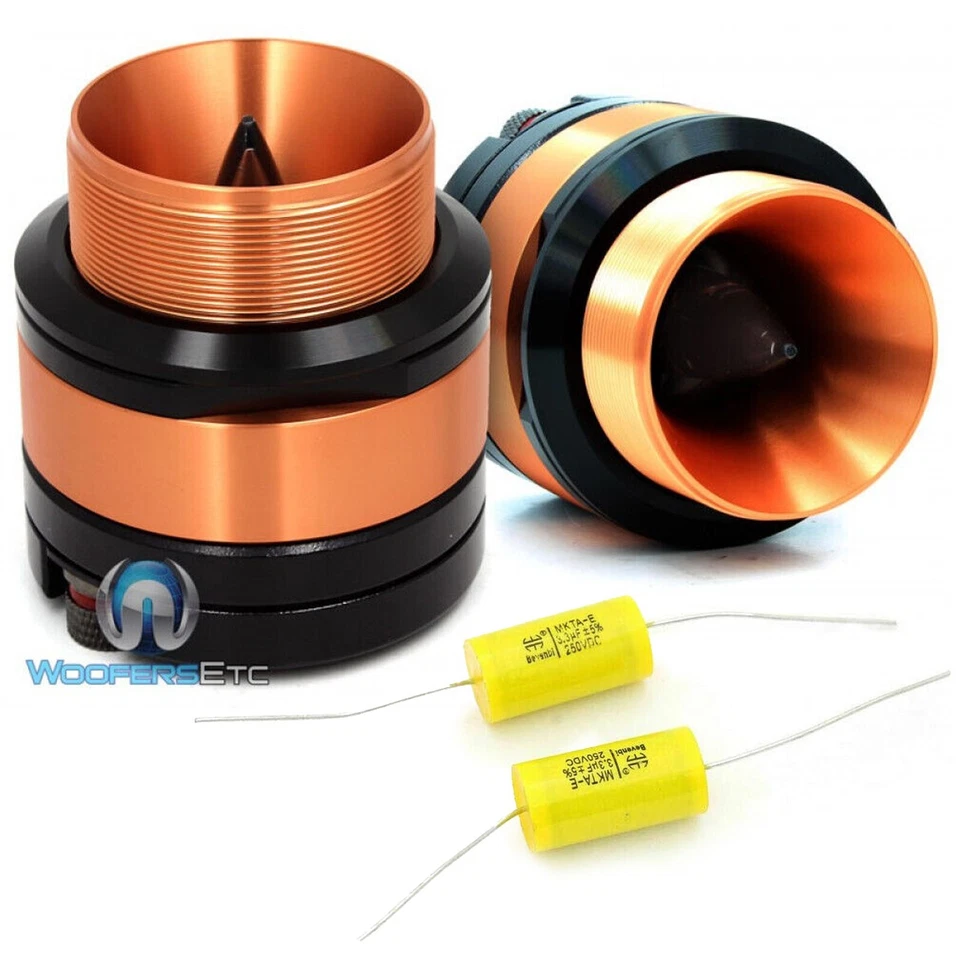 PRECISION POWER PT.4 1" 100W PRO AUDIO ALUMÍNIO BUZINA DE BALA SUPER TWEETERS NOVO - Imagem 2 de 4