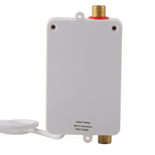 3800W Electric Tankless Hot Water Heater Under Sink Shower System Kitchen NEW - Picture 7 of 14