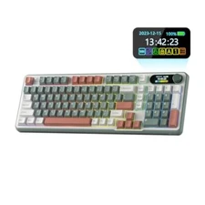  S98 Mechanical Keyboard w/Smart Display & Knob, Top Mount 96% Wireless 