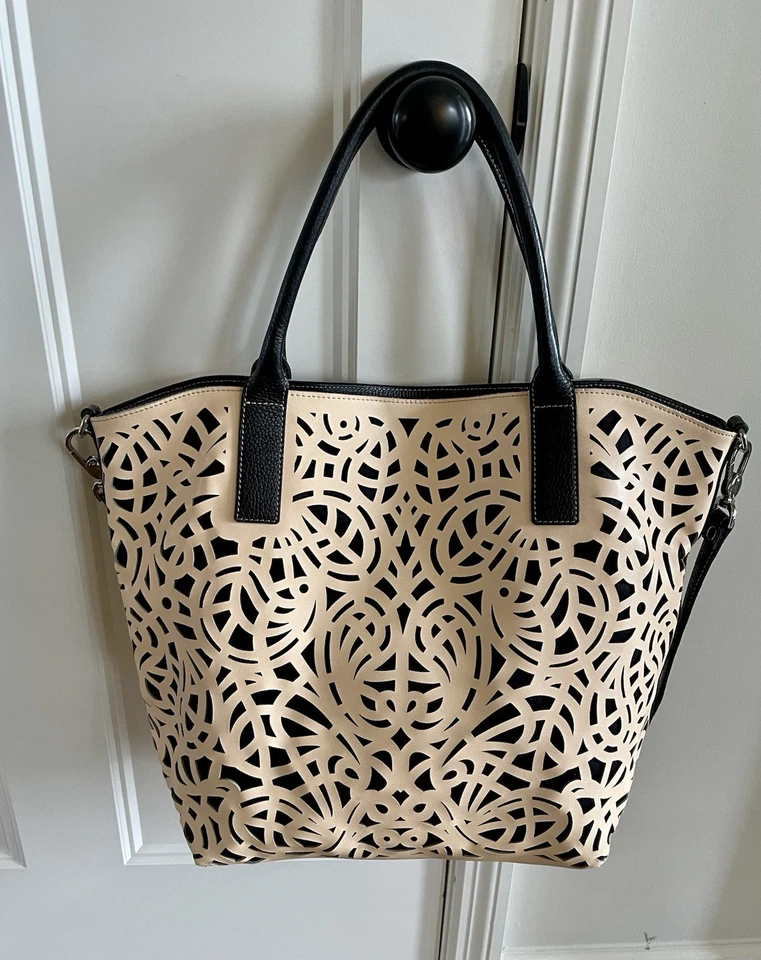 Bolso Bandolera/Hombro de Cuero Italiano Claudia Firenze Hecho en Italia Foto 4 de 4