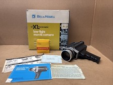 Vintage 1970  s Bell And Howell Focus-Matic 673/XL Zoom Movie Camera