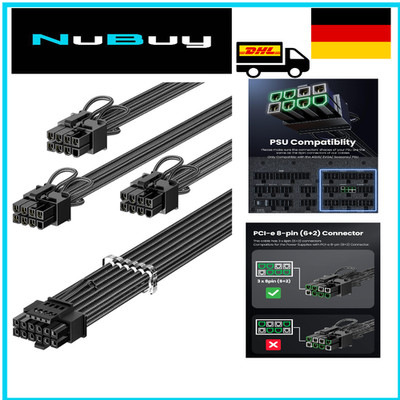 Fasgear 12VHPWR 3x8Pin 70cm PCIe 5.0