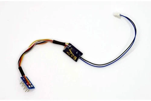 DCD-ZN8H.nano DCC Concepts Zen Blue+ Decoder: 8 Pin NANO Wired 2 Function