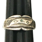 Vintage Ring MARKED ESPO 925 STERLING SILVER Size 8 Band Jewelry lot y
