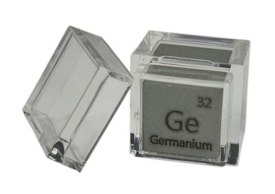 Metal Cube 99.9% Pure Periodic Table Element Engraved Density Collection + Case