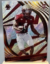 2023 Panini Chronicles Draft Picks Revolution Zay Flowers #40 Rookie Ravens