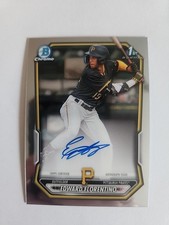 2026 Bowman Chrome Baseball 1st Card Edward Florentino Auto #CPA-EF Pirates 🔥