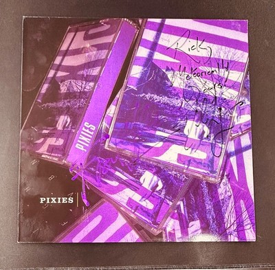 SIGNED Autographed PIXIES    First US Pressing 2002 Vinyl LP 45RPM spart 109 NM