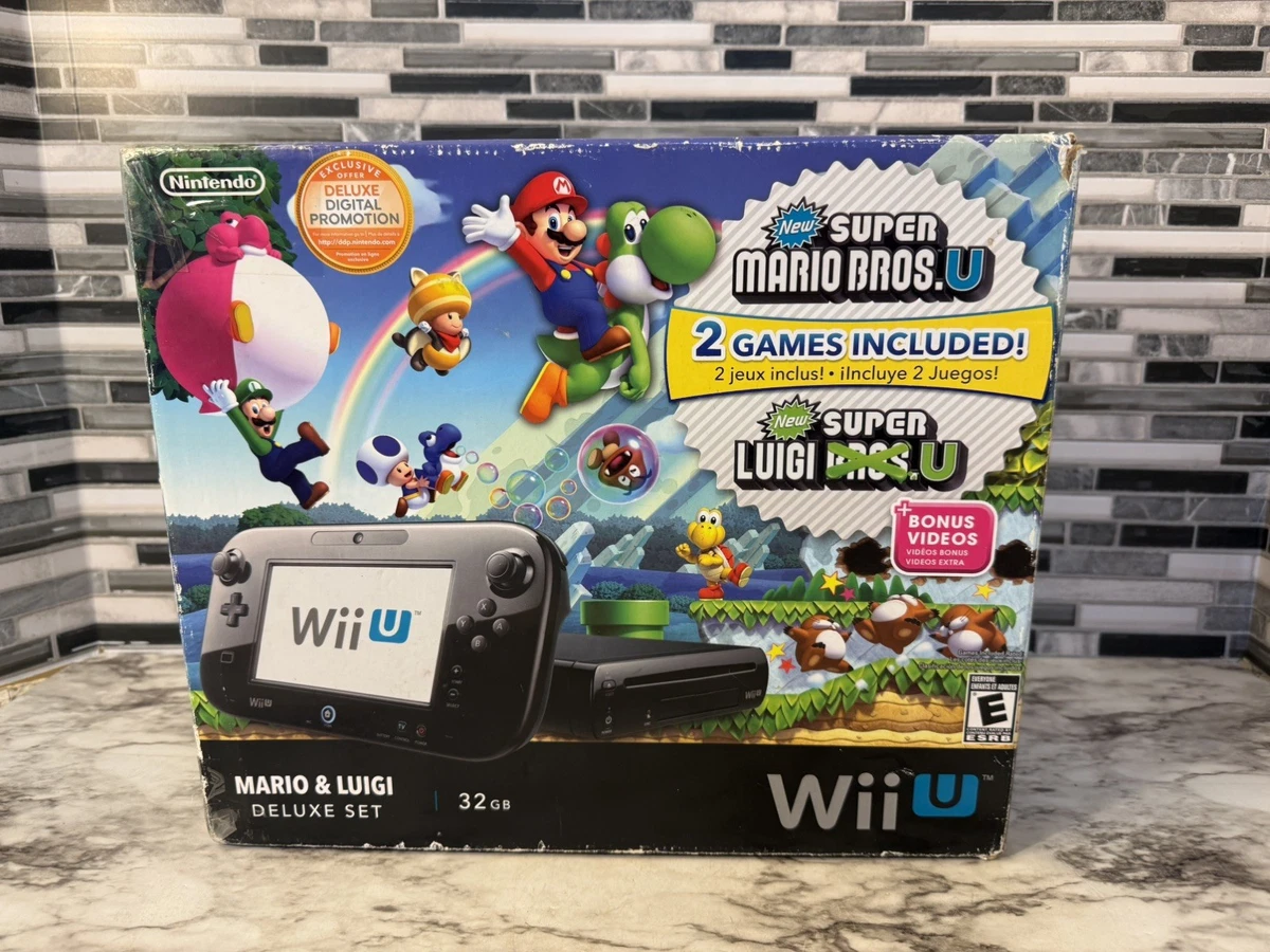 Nintendo Wii U - Deluxe NTSC-U/C Video Game Consoles for sale | eBay