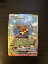Eevee Pokemon Card Display Art Card