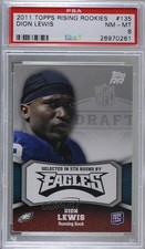 2011 Topps Rising Rookies Dion Lewis #135 PSA 8 2u3