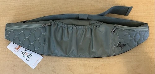 NEW Lug Skedaddle Sage Green Belt Bag Hands Free Waistbag