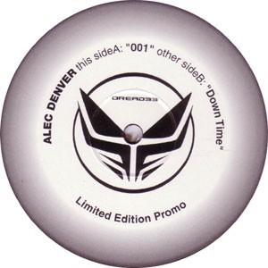 Alec Denver - 001 / Down Time (12'', Ltd, Promo)