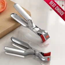 Anti Scalding Dish Plate Gripper Clips Tongs Clamp Holder For Moving Hot Bowls