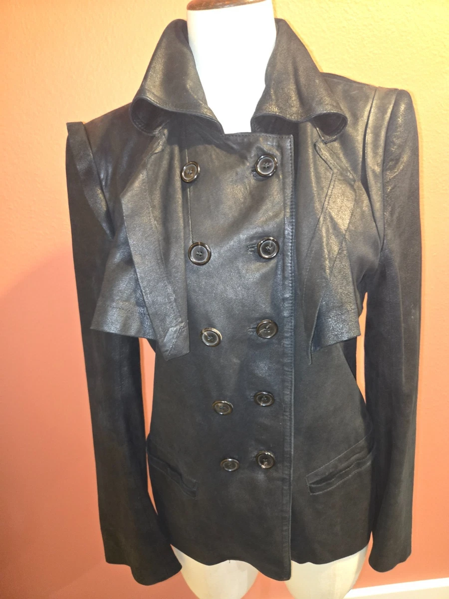 ジャケット・アウター ANN DEMEULEMEESTER gather light coat ANN DEMEULEMEESTER - Late 90's / early 00's Lightweight jacket