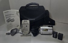Sony Handycam DCR-SR42 Digital Video Camcorder 30GB HDD 40X Optical Zoom Tested