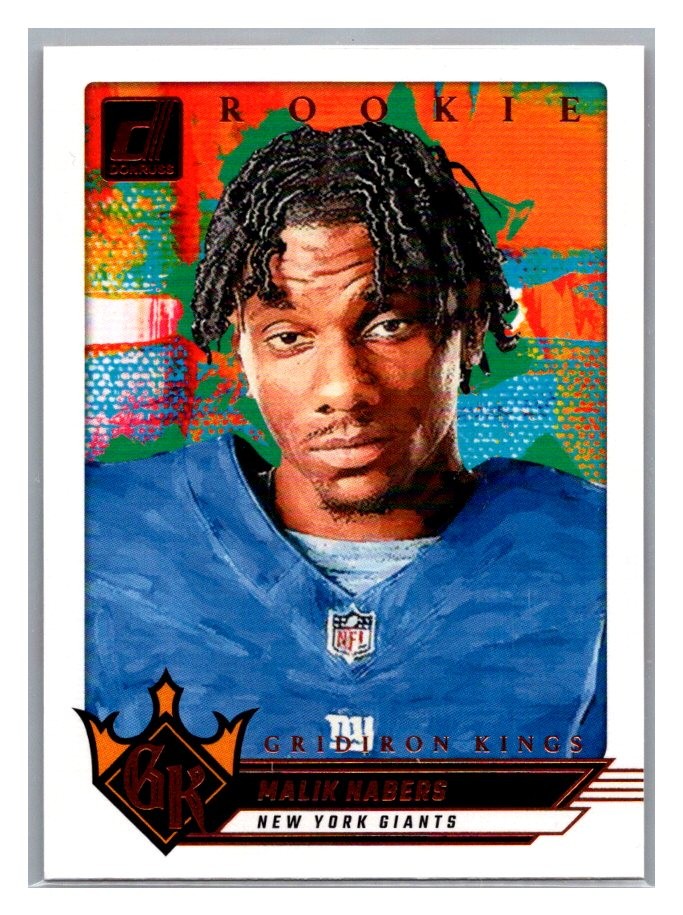 2024 Donruss Rookie Gridiron Kings Malik Nabers #11