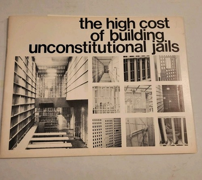 #ad #ad The High Cost Of Building Unconstitutional Jails Vintage 1977 *Rare Copy* $72.00