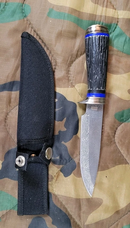 Frost Cutlery Kentucky Skinner Fixed Blade Knife 4.5 In With Nylon Sheath - Image 4 of 4