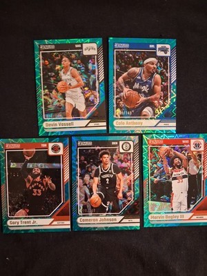 5x 2024-25 Donruss TEAL EXPLOSION LOT: Vassell, Anthony, Bagley + MORE #'d /149