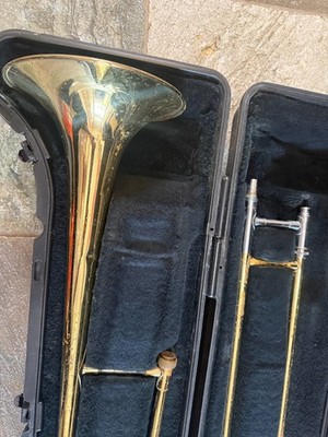 Bach TB300 Trombone with hard case and mouthpiece. Made in USA | eBay