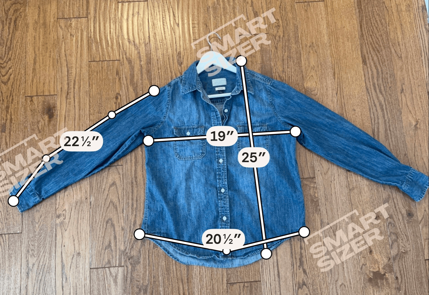 Universal Thread Labette Denim Western style blou… - image 6