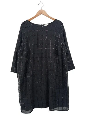 WOMEN LIMITED Vestido de manga larga Mujeres Vestido Talla EU 52 negro - Imagen 1 de 4