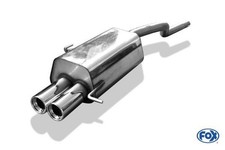 FOX Racing Soundanlage 2x80mm Absorber Renault Clio 2 Typ B 1.5l D 1.9l D ab 99