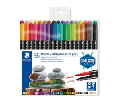 Double-Ended Permanent Pens Ideal for marking and drawing on almost anything ...