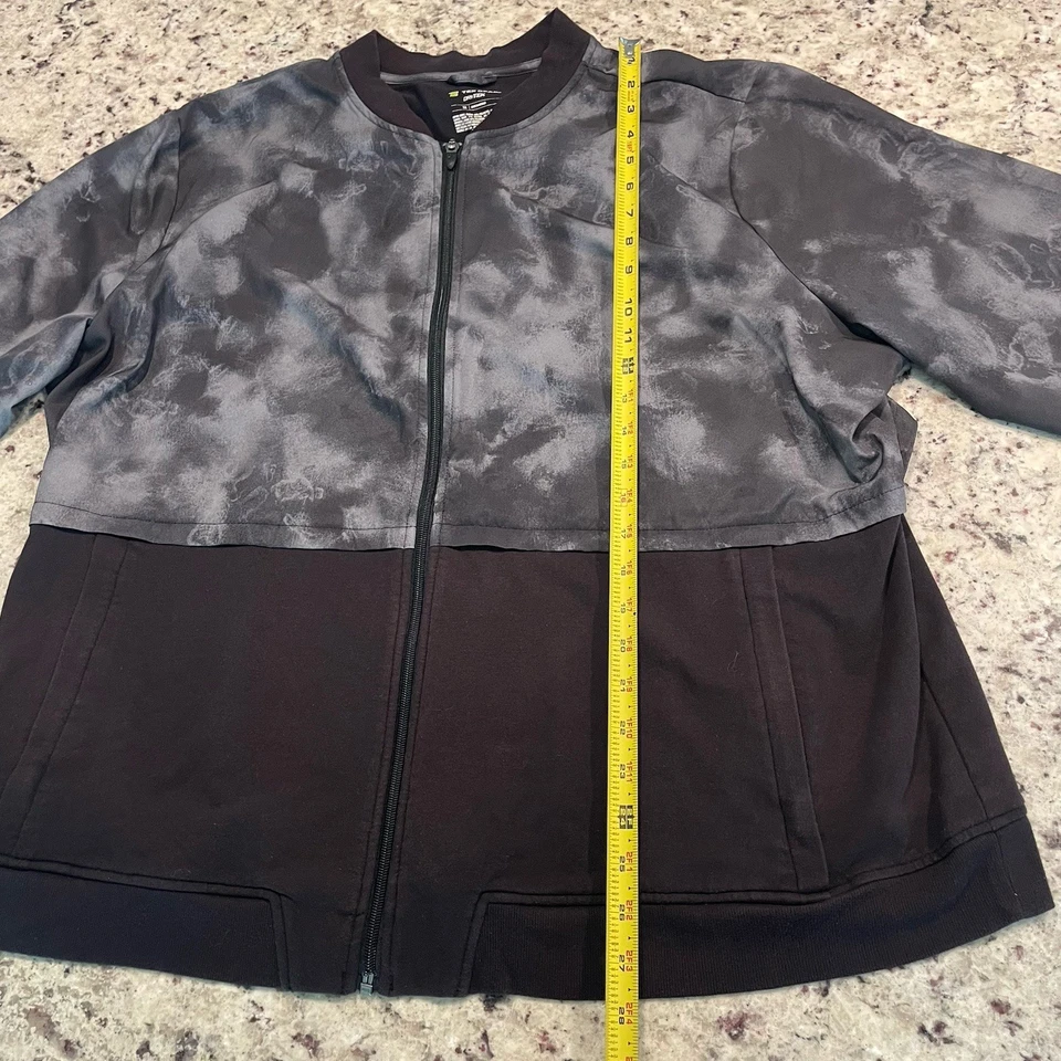 Chaqueta deportiva Tek Gear DryTek 1X negra y gris Foto 3 de 4