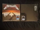 METALLICA -MASTER OF PUPPETS  & THE BLACK  ALBUM -VINYL LOT