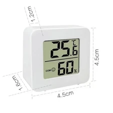 Mini Indoor Thermometer Hygrometer LCD Digital Display Humidity Meter Sensor Amb