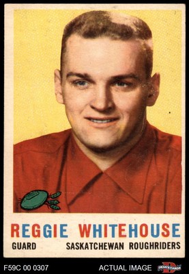 1959 Topps CFL #82 Reg Whitehouse None 4 - VG/EX