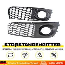 Stoßstange Nebelscheinwerfer Waben Gitter Kühlergrill Für Audi A4 B8 RS4 09-12