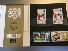 GB STAMPS 1966 WORLD CUP PRESENTATION PACK
