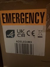 Ansell ADELED/M3 Emergency LED Panel IP65 600x600 Recessed CCT 4000K/6500K NEW