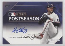 2024 Topps Series 1 Postseason Performance 20/50 Sonny Gray #PPA-SG Auto 0ip8