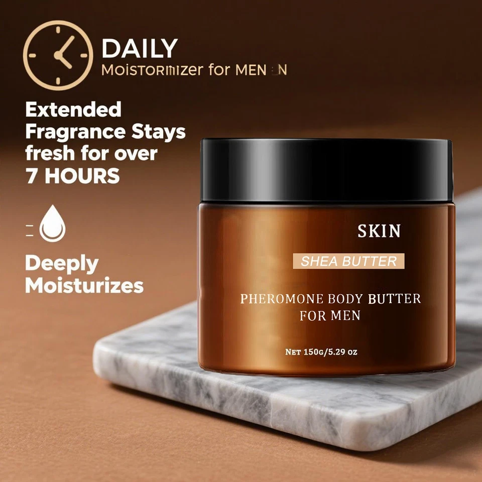 Manteca corporal Penrose Skin para hombre 150 g crema hidratante corporal perfumada nutritiva piel L Foto 4 de 4