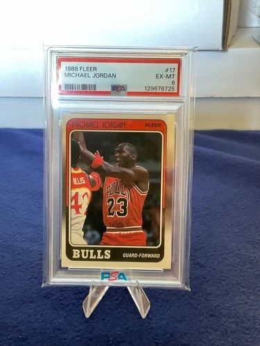 1988-89 Fleer - Michael Jordan #17 PSA 6 - 129678725