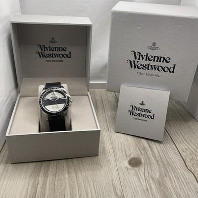 Vivienne Westwood The Blackwall Uhr, VV293BKBK Neu mit Box und Booklet.